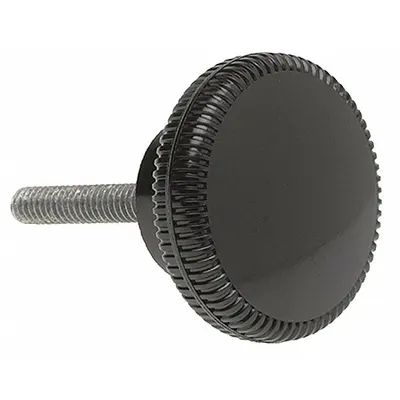 DAVIES 3065AT Knurled Knob with Threaded Stud - Knurled Knobs with Threaded Stud