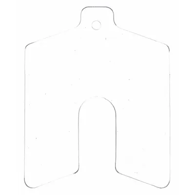PRECISION BRAND Untabbed Slotted Shim - Untabbed Slotted Shims