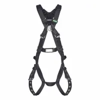 MSA Fall Protection Harnesses: Arc Flash, 400 lb Wt Capacity, Vest Harness, Quick-Connect / Tongue (MPN 10252209)