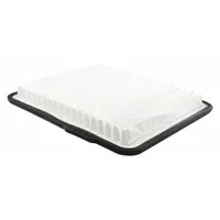 Rectangular panel engine air filter with an overall length of 10 15/16 inches. Designed for use in Saturn vehicles and buses. Traps airborne contaminants to protect engine performance