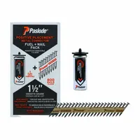 PASLODE POSITIVE PLACEMENT FUEL + NAIL PACK (MPN 650922)