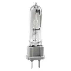 This 39-watt metal halide lamp features a T6 tubular shape with a 2-pin G12 base. It operates at 93 volts and produces a 3000K warm white light. Suitable for accent and display lighting in commercial and hospitality environments.