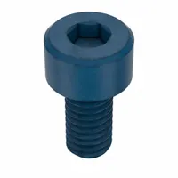M4x0.70 metric socket head cap screw, 8 mm length, made of alloy steel with blue phosphate finish. Right-hand thread, 3 mm hex drive. Supplied in a 50-piece pack. Suitable for general fastening applications in machinery and equipment where a compact, high-strength fastener is required