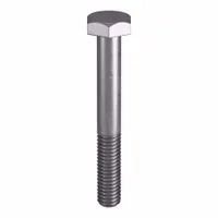 Heavy Hex Bolt: Stainless Steel, Grade B8M, Plain, 3/8"-16 Thread Size, 3 in lg, 5 PK (MPN ZBOLT-5108)
