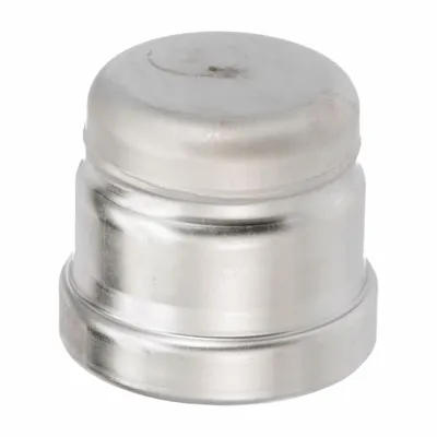 VIEGA PROPRESS 3 in CTS Press-Fit Cap with EPDM Seal - Potable Water Stainless Steel Press Fittings