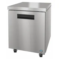 Undercounter freezer with 7.2 cu ft capacity and thermostatic control. Operates on 115V AC. Suitable for commercial kitchens, laboratories, and food service applications requiring frozen storage of ingredients or samples.