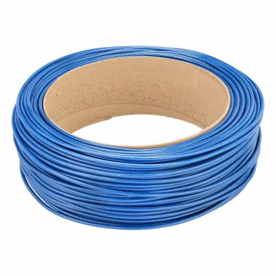 PARKER Standard Polyurethane Tubing, 1/8 in ID, 1/4 in OD, 500 ft, Blue