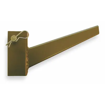 JARKE Arm: Inclined, 26 27/32 in Overall Arm Lg, 24 in Usable Arm Lg, 2,000 lb Arm Capacity - Heavy-Duty Pin-Lock Cantilever Rack Arms