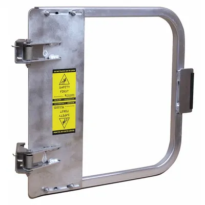 PS INDUSTRIES LSG-18-ALU Adjustable Single-Door Metal Gate