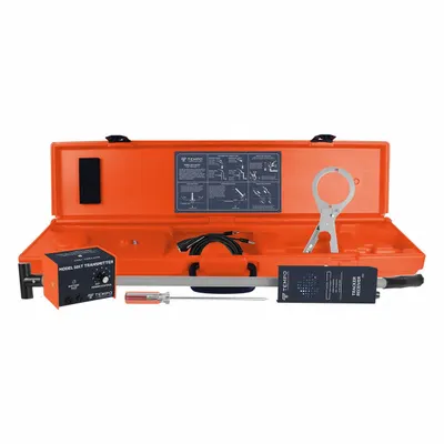 TEMPO COMMUNICATIONS Underground Utility Locator: 10 ft Max. Locating Dp, Analog - Underground Utility Locators