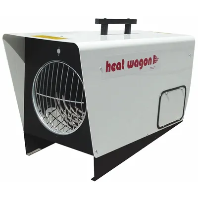 HEAT WAGON P1800-1 Portable Electric Salamander Heater - Portable Salamander Electric Jobsite & Garage Heaters
