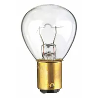 APPROVED VENDOR Incandescent Bulb: Incandescent, Double Contact Bayonet (BA15d), (RP) Rounded Pear (MPN 1196-10PK)