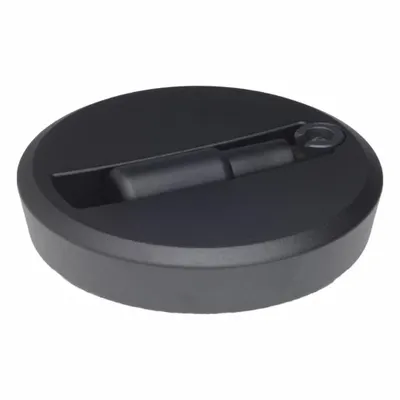 JW WINCO Solid Hand Wheel: Solid, Fold Away Handle, Aluminum, 14 mm Bore - Solid Hand Wheels with Folding Handle