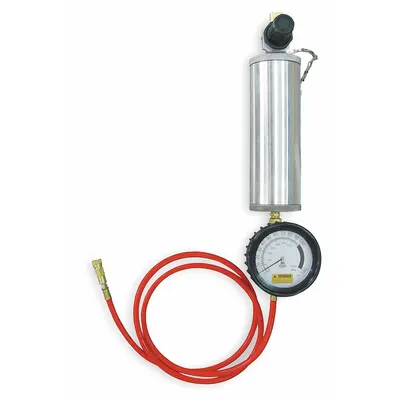 WESTWARD Fuel Injector Cleaner Kit, 3-Piece, Red, with 5 Connectors - Fuel Injector Cleaner Kits