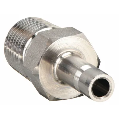 PARKER 6MA6N-316 Double-Ferrule Stainless Steel Compression x MNPT Adapter - Double-Ferrule Stainless Steel Fittings