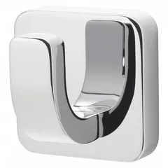 This SPEAKMAN robe hook is constructed of polished brass with a weight capacity of 38 lb. It is suited for hanging robes, towels, or lightweight garments in residential or commercial washrooms.