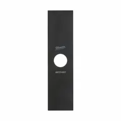 Steel edger blade with 8-inch diameter. Compatible with manufacturer number 49-16-2718. Used for trimming and defining lawn edges along sidewalks, driveways, and garden beds in brush cutter and edger applications.