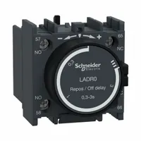 SCHNEIDER ELECTRIC IEC Timer Module: Off Delay, 0.3 sec – 3 sec, 1NO/1NC (MPN LADR0)