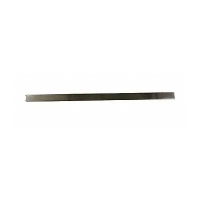 ASI GLOBAL PARTITIONS Partition Column: Stainless Steel, Satin, Silver, 82 in Ht, 7 in Wd - Pilasters for Bathroom Partitions