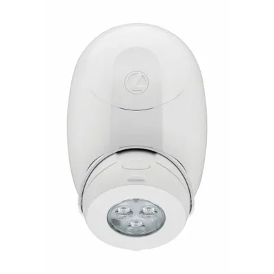 LITHONIA LIGHTING Emergency Remote Light Head: LED, Thermoplastic, Ceiling/Wall, 5 W Lamp Watt - Plastic Remote Heads