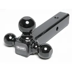 Steel ball mount with a 1-7/8 in diameter ball and a solid shank. Features a powder-coated finish for corrosion resistance. Suitable for towing trailers, boats, or equipment requiring a 1-7/8 in ball in outdoor and industrial applications.