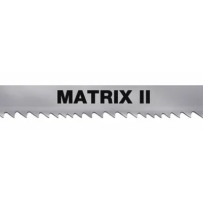 MORSE Band Saw Blade: Bi-Metal, Matrix II, Aluminum/Carbon Steel/Structural Steel - General Purpose Metal Cutting Blades