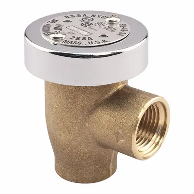 WATTS LF288A-1/4" Atmospheric Vacuum Breaker, 1/4 in FNPT, Brass - Atmospheric Vacuum Breakers