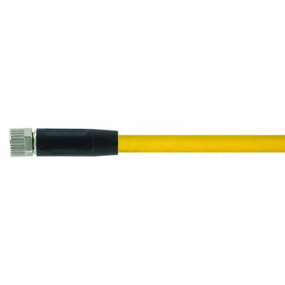 MURRELEKTRONIK Cordset: M8 Female Straight to Bare Wire - Single-Ended Cordsets with PVC Jacket for Flexing Applications