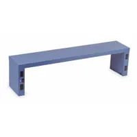 STANLEY VIDMAR Shelf Riser: 72 in Overall Wd, 12 in Overall Dp, Blue, Steel, 15 in (MPN WFS72P)