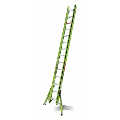 LITTLE GIANT Ultra-Stable Non-Conductive Fiberglass Extension Ladder - Ultra-Stable Non-Conductive Fiberglass Extension Ladders