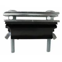 GLEASON Festoon Tow Clamp: Flat, 2 in – 0.66 in, 3.25 in Overall Lg (MPN W25-FT-02)