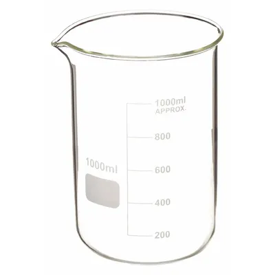 OEM Beaker: 1 L - Low Form Glass Beakers