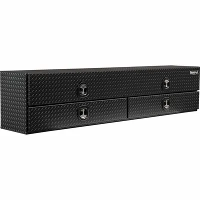 BUYERS PRODUCTS Single Flip-Up Door Topside Box with Drawers - Single Flip-Up Door Topside Boxes with Drawers
