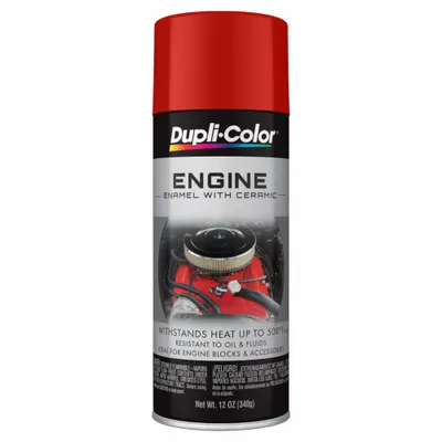 DUPLI-COLOR High Heat Enamel Chrysler Red Gloss - High Heat Enamels