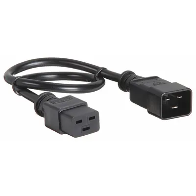 APC BY SCHNEIDER ELECTRIC Power Cord, 15 ft, C20 to C19, Rubber Jacket, AP9887 - Electronic Equipment Power Cords
