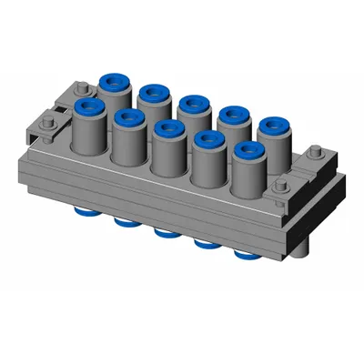 SMC Multi-Connector: FEP/Nylon/PFA/Polyurethane/Soft Nylon - Tubing Multi-Connectors