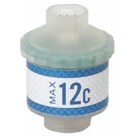 Medical oxygen sensor with response time under 12 seconds and operating life exceeding 1,000,000% oxygen hours. Suitable for use in respiratory and anesthesia equipment requiring accurate oxygen concentration measurement