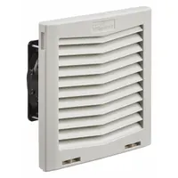 NVENT HOFFMAN Axial Fan: 70 cfm Airflow @ 0.000 in SP, 4 7/16 in Ht, 3 5/8 in Dp, Terminals, IP54 (MPN HF0426414)