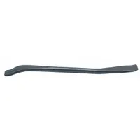 This tire iron is constructed from iron for manual mounting and demounting of bicycle and motorcycle tires. It is designed for use in vehicle maintenance and repair settings where small tire changes are performed