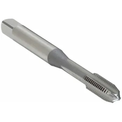 OSG Straight Flute Tap: M1.6x0.35 Metric, D3 / 4H-6H, 3 Flute, Plug Chamfer - General Purpose Hand Taps