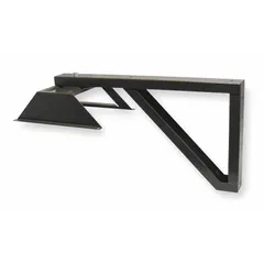 Surface-mount bracket designed for 15 to 20 kW electric unit heaters. Bronze finish with outside dimensions of 20-1/2 in x 10 in. Includes mounting hardware for secure installation in wall or ceiling applications.
