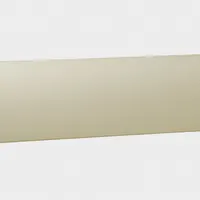 This PVC wall guard from PAWLING CORP is designed to protect facility walls from impact damage in industrial environments. It features an internal rubber bumper for impact absorption. Color: Ivory. Dimensions: 5 in height, 12 ft length