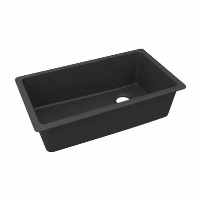 ELKAY ELGU13322MB0 One-Bowl Counter-Mounted Kitchen & Bar Sink - One-Bowl Counter-Mounted Kitchen & Bar Sinks without Faucets