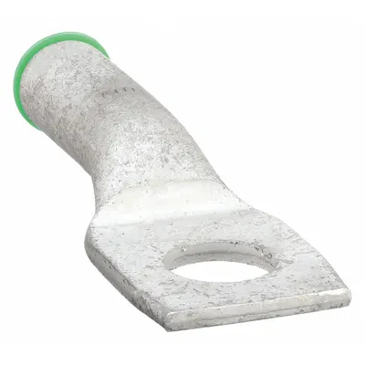 BURNDY Compression Lug: 3/8 in Stud Size, 4 AWG – 4 AWG / 4 AWG For Wire Sizes - One-Hole Compression Lugs