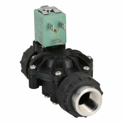 ASCO Solenoid Valve: 2-Way, Normally Closed, 1/2 in Pipe Size, 110V AC/120V AC - 2-Way/2-Position, Normally Closed Solenoid Valves