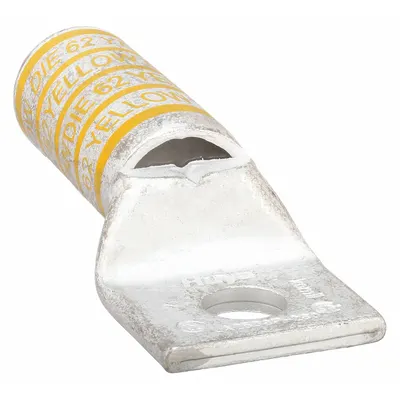OEM Compression Lug: 3/8 in Stud Size, 250 kcmil – 250 kcmil For Wire Sizes - One-Hole Compression Lugs