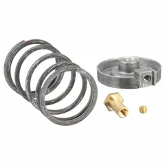 Mounting kit designed for pneumatic valve actuators. Compatible with JOHNSON CONTROLS model V-3000-8003. Used to attach actuators to valve bodies in HVAC and industrial control systems.