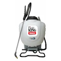 This manual pump sprayer is designed for garden and agricultural use. It features a 4-gallon mix-in-tank capacity and is compatible with cleaners and degreasers. Suitable for applying herbicides, pesticides, fertilizers, and cleaning solutions in residential and commercial settings