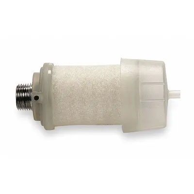 SPEEDAIRE Exhaust Muffler: 1/2 in NPT, 160 cfm, 0.9 micron - Pneumatic Exhaust Silencers / Mist Eliminators