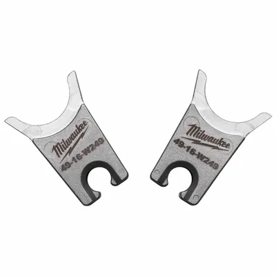 MILWAUKEE Replacement Crimping Dies, W Style, 2 Sizes, For Use With 2678-20